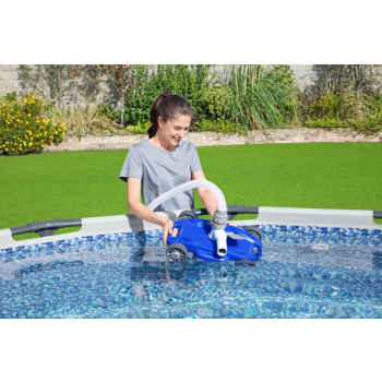 Automatyczny Odkurzacz jeżdżący AquaDrift do basenów BESTWAY + Wąż + Akcesoria